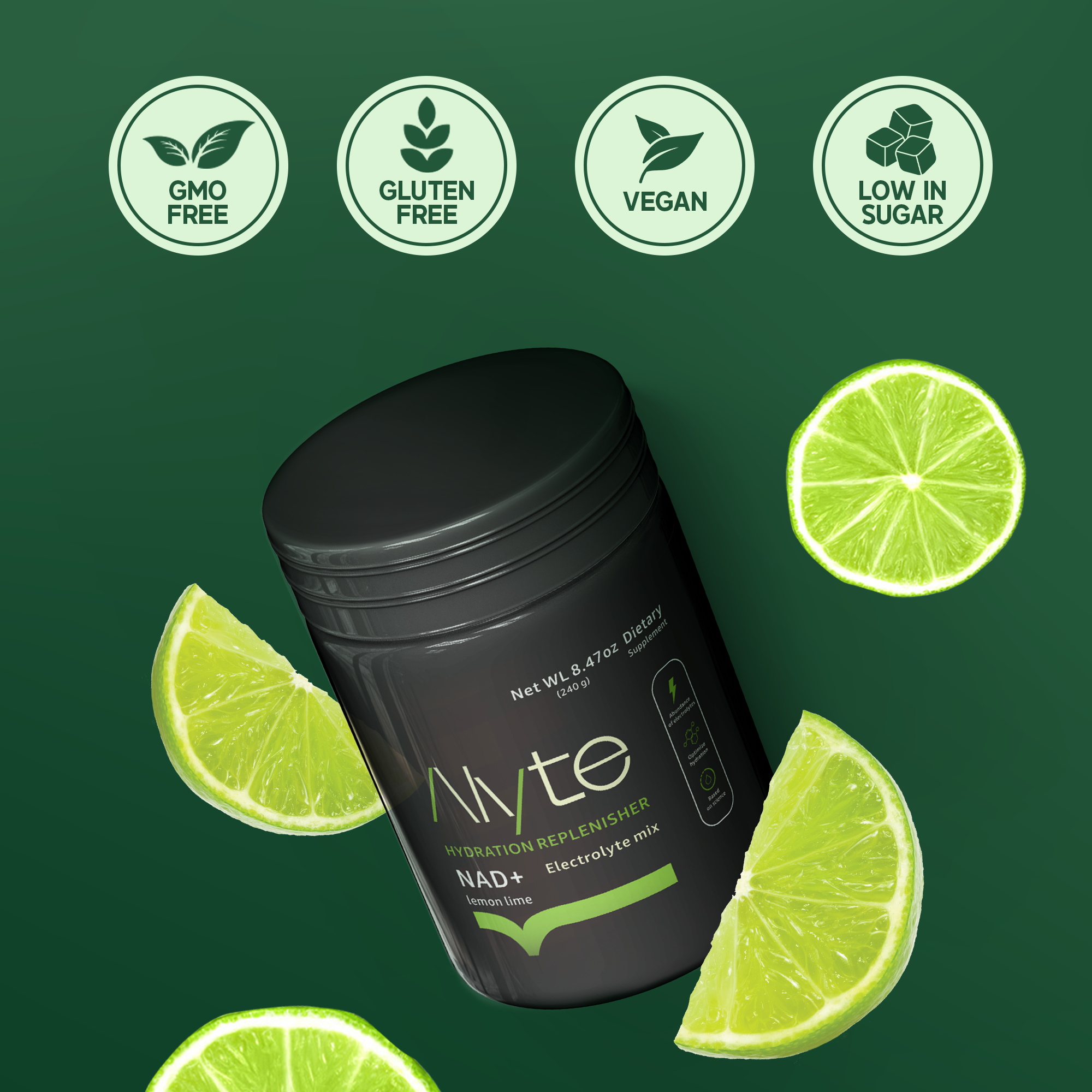 Hydration Replenisher NAD+ Electrolyte mix